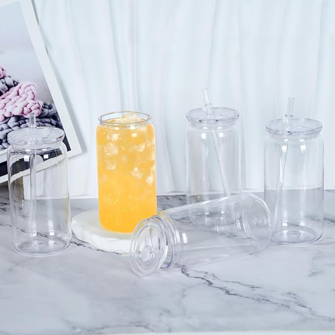 Custom 16oz Acrylic Snow Globe Tumbler