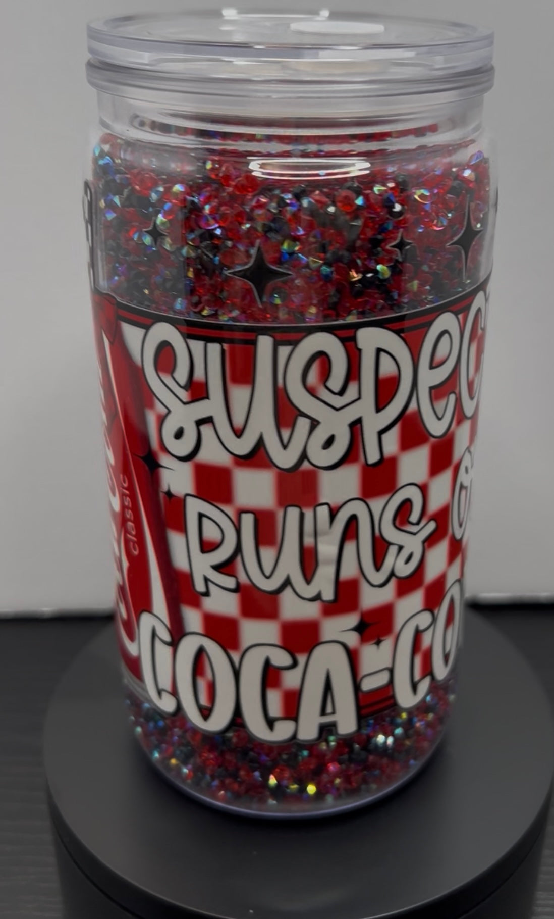 16 Oz Acrylic Bead Cup